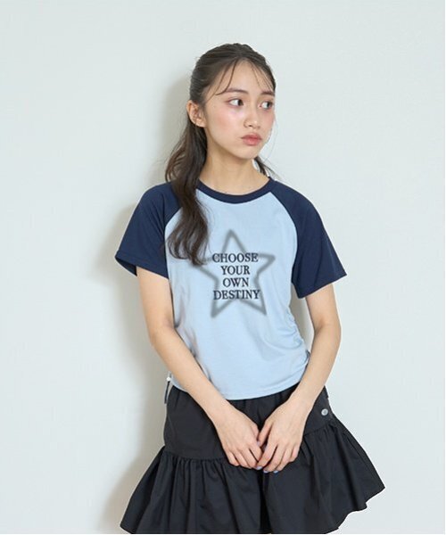 SKINLESS ラグランT 希少 セール】【LTXC】【吸水速乾/さらさら】ラグランTシャツ（Tシャツ