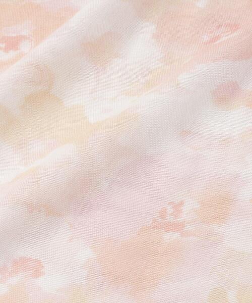 index（インデックス）の「ぼかしフラワー柄ストール（ストール/ショール・レディース・ベージュ系その他/ブルー系・00）」の5枚目の写真