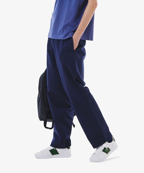 LACOSTE ネイビー スウェットパンツ 新品タグ付き ラコステ LACOSTE ニットジョガーパンツ （ダークベージュ