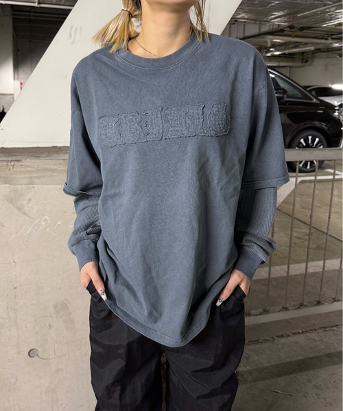 sedacle(セダクル)の「サーマルレイヤードロンT(Tシャツ/カットソー・メンズ・ネイビー/ブラック/ボルドー/ブラウン・MEDIUM/SMALL/LARGE)」の21枚目の写真