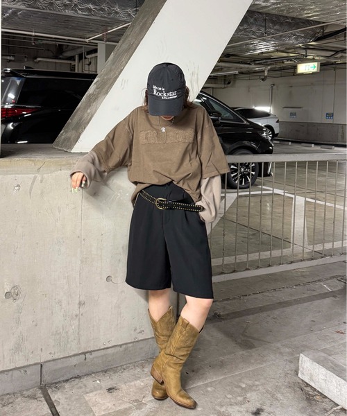 sedacle(セダクル)の「サーマルレイヤードロンT(Tシャツ/カットソー・メンズ・ネイビー/ブラック/ボルドー/ブラウン・MEDIUM/SMALL/LARGE)」の17枚目の写真