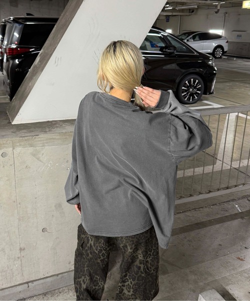 sedacle(セダクル)の「サーマルレイヤードロンT(Tシャツ/カットソー・メンズ・ネイビー/ブラック/ボルドー/ブラウン・MEDIUM/SMALL/LARGE)」の8枚目の写真