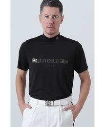 【St ANDREWS】カチオンポリエステルベア天半袖ハイネック (MENS)