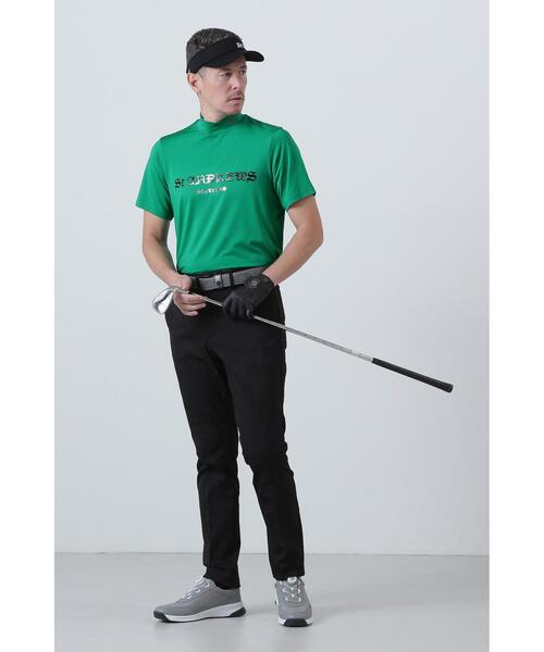 St ANDREWS(セントアンドリュース)の「【St ANDREWS】カチオンポリエステルベア天半袖ハイネック (MENS)(Tシャツ/カットソー・メンズ・ホワイト/ブラック/グリーン・L/M)」の8枚目の写真