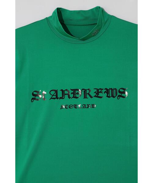 St ANDREWS(セントアンドリュース)の「【St ANDREWS】カチオンポリエステルベア天半袖ハイネック (MENS)(Tシャツ/カットソー・メンズ・ホワイト/ブラック/グリーン・L/M)」の11枚目の写真