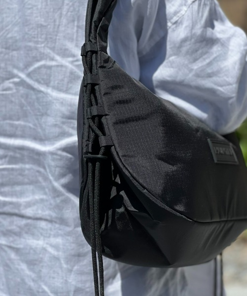 ★Hunter★Travel Ripstop Hobo 撥水★Black HUNTER】 TRAVEL HOBO SLING トラベルホーボースリング