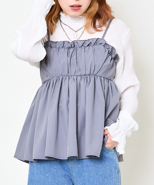 セール】フリルキャミ（キャミソール）｜GORGE（ゴージ）の