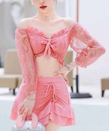 フレア オフショルダー」に該当する水着（フリル）ファッション通販