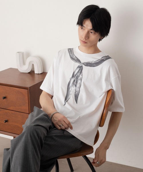 LUCY(ルーシー)の「LUCY/トロンプルイユT(Tシャツ/カットソー・メンズ・その他2/その他1・LARGE/MEDIUM)」の1枚目の写真
