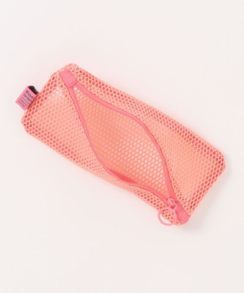 MARK'S（マークス）の「メッシュコレクション ペンケース 筆箱（ステーショナリー・レディース・ベージュ/オレンジ/グリーン/ピンク/ホワイト/ライトブルー・FREE）」の13枚目の写真