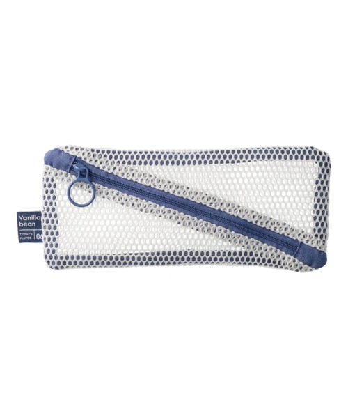 MARK'S（マークス）の「メッシュコレクション ペンケース 筆箱（ステーショナリー・レディース・ベージュ/オレンジ/グリーン/ピンク/ホワイト/ライトブルー・FREE）」の2枚目の写真