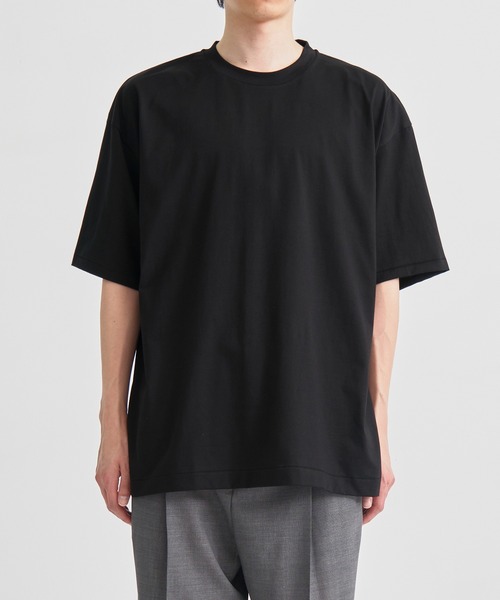ATON（エイトン）の「【ATON / エイトン】SUVIN 60/2 OVERSIZED T-SHIRT（Tシャツ/カットソー・メンズ・ブラック/ホワイト/グリーン/ワインレッド・2/4/6）」の13枚目の写真