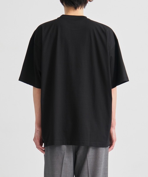ATON（エイトン）の「【ATON / エイトン】SUVIN 60/2 OVERSIZED T-SHIRT（Tシャツ/カットソー・メンズ・ブラック/ホワイト/グリーン/ワインレッド・2/4/6）」の15枚目の写真
