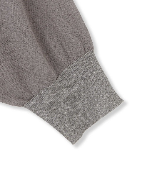 MAYSON GREY（メイソングレイ）の「バイカラースリーブニットプルオーバー≪手洗い可能≫（ニット/セーター・レディース・ブルー系その他/グレー系その他/ホワイト系その他・M）」の19枚目の写真