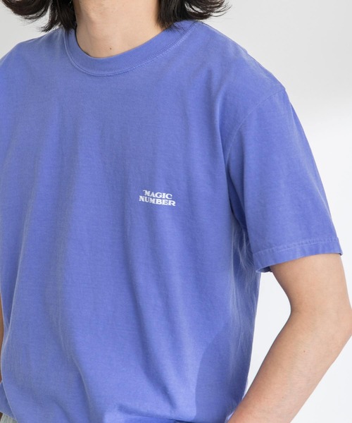 MAGIC NUMBER（マジック ナンバー）の「MAGIC NUMBER　SEEYOUINTHEWATER LEAF T-SHIRTS（Tシャツ/カットソー・メンズ・オリーブ/ブルー/オフホワイト・LARGE/MEDIUM）」の6枚目の写真