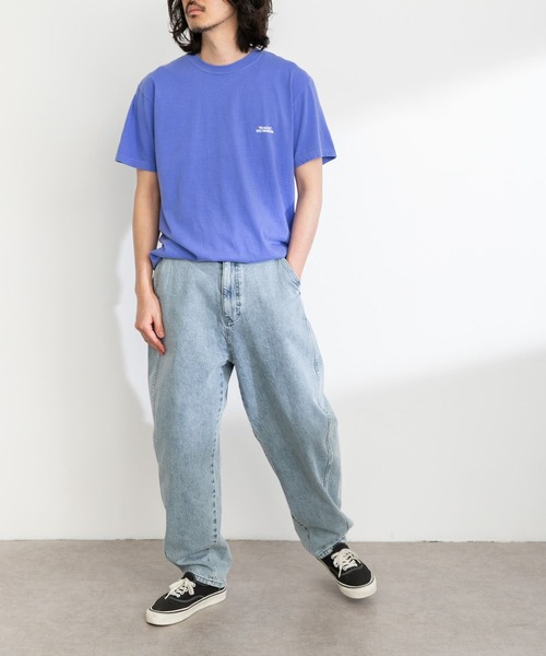 MAGIC NUMBER（マジック ナンバー）の「MAGIC NUMBER　SEEYOUINTHEWATER LEAF T-SHIRTS（Tシャツ/カットソー・メンズ・オリーブ/ブルー/オフホワイト・LARGE/MEDIUM）」の4枚目の写真