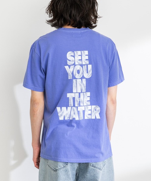 MAGIC NUMBER（マジック ナンバー）の「MAGIC NUMBER　SEEYOUINTHEWATER LEAF T-SHIRTS（Tシャツ/カットソー・メンズ・オリーブ/ブルー/オフホワイト・LARGE/MEDIUM）」の19枚目の写真