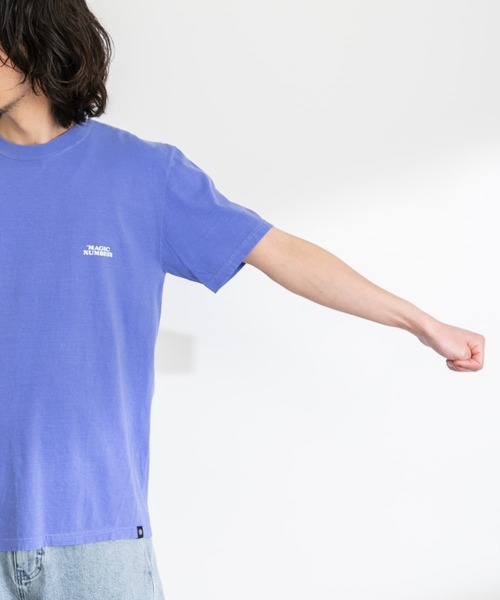 MAGIC NUMBER（マジック ナンバー）の「MAGIC NUMBER　SEEYOUINTHEWATER LEAF T-SHIRTS（Tシャツ/カットソー・メンズ・オリーブ/ブルー/オフホワイト・LARGE/MEDIUM）」の18枚目の写真