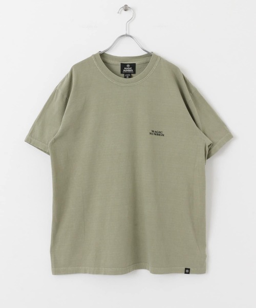 MAGIC NUMBER（マジック ナンバー）の「MAGIC NUMBER　SEEYOUINTHEWATER LEAF T-SHIRTS（Tシャツ/カットソー・メンズ・オリーブ/ブルー/オフホワイト・LARGE/MEDIUM）」の17枚目の写真