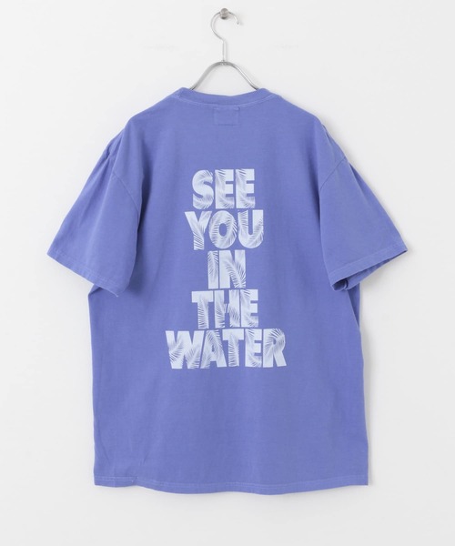 MAGIC NUMBER（マジック ナンバー）の「MAGIC NUMBER　SEEYOUINTHEWATER LEAF T-SHIRTS（Tシャツ/カットソー・メンズ・オリーブ/ブルー/オフホワイト・LARGE/MEDIUM）」の12枚目の写真