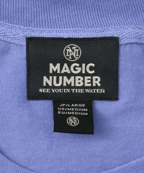 MAGIC NUMBER（マジック ナンバー）の「MAGIC NUMBER　SEEYOUINTHEWATER LEAF T-SHIRTS（Tシャツ/カットソー・メンズ・オリーブ/ブルー/オフホワイト・LARGE/MEDIUM）」の8枚目の写真