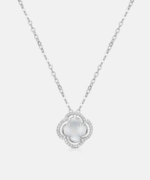 METROCITY（メトロシティ）の「【メトロシティ】ラローサスターリングシルバーホワイトネックレス（ネックレス）」