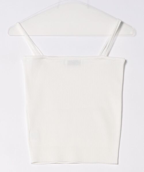 urge：（アージコロン ）の「【URGE：】☆CanCam掲載アイテム☆ レーヨン リブ キャミソール（キャミソール・レディース・ブラウン/ブラック/オフホワイト/ブルー/ライトグリーン/ピンク/ベージュ・SMALL/LARGE/MEDIUM）」の12枚目の写真