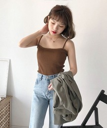 urge： | 【URGE：】☆CanCam掲載アイテム☆ レーヨン リブ キャミソール(キャミソール)