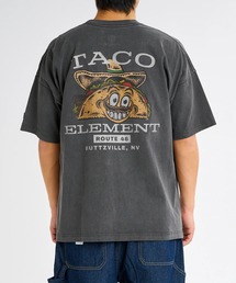 ELEMENT | ELEMENT メンズ TACO SS Tシャツ 【2025年夏モデル】/エレメント半袖バックプリントTシャツ(Tシャツ/カットソー)