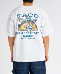 ELEMENT（エレメント）の「ELEMENT メンズ TACO SS Tシャツ 【2025年夏モデル】/エレメント半袖バックプリントTシャツ（Tシャツ/カットソー）」