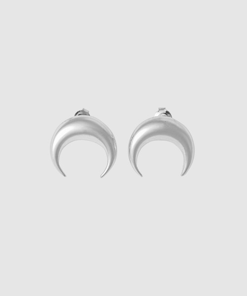 MARINE SERRE 月の形状ピアス 楽天市場】Marine Serre マリーン セル ピアス Moon Stud