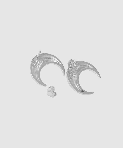 マリーン・セル ムーンピアス セール】SILVER PLATED MOON STUDS(ピアス(両耳用))|MARINE