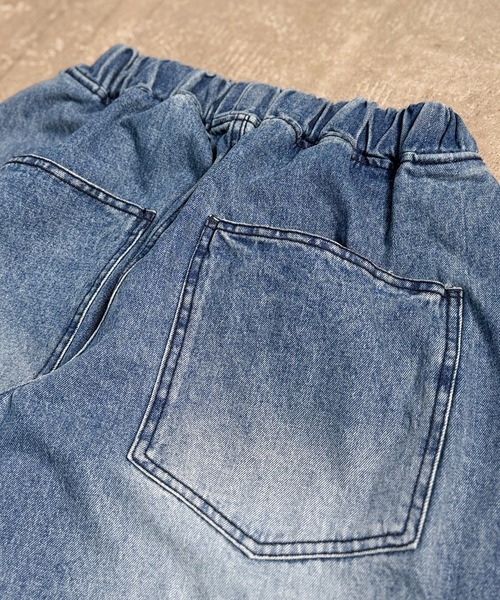 CALIFORNIA OUTFITTERS（カリフォルニア アウトフィッターズ）の「4D54 BARREL LEG JEANS ドローコード デニム カーブパンツ（デニムパンツ・メンズ・ブラック/ブルー・FREE）」の8枚目の写真