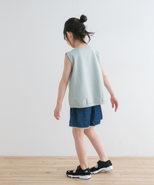URBAN RESEARCH DOORS（アーバンリサーチドアーズ）の「『WEB/一部店舗限定サイズ』ヘビーウェイトコクーンスリーブ(KIDS)（Tシャツ/カットソー・キッズ・ピンク/ミント・105/120/135/150）」の6枚目の写真