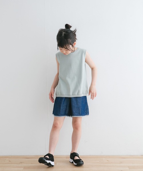 URBAN RESEARCH DOORS（アーバンリサーチドアーズ）の「『WEB/一部店舗限定サイズ』ヘビーウェイトコクーンスリーブ(KIDS)（Tシャツ/カットソー・キッズ・ピンク/ミント・105/120/135/150）」の8枚目の写真