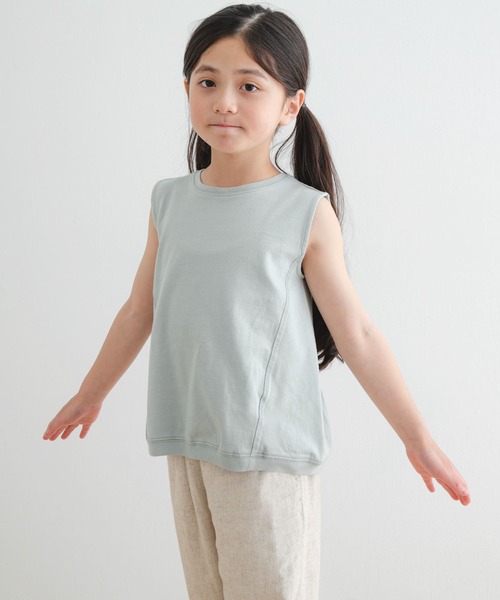 URBAN RESEARCH DOORS（アーバンリサーチドアーズ）の「『WEB/一部店舗限定サイズ』ヘビーウェイトコクーンスリーブ(KIDS)（Tシャツ/カットソー・キッズ・ピンク/ミント・105/120/135/150）」の13枚目の写真