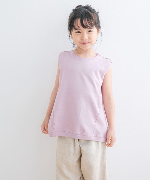 URBAN RESEARCH DOORS（アーバンリサーチドアーズ）の「『WEB/一部店舗限定サイズ』ヘビーウェイトコクーンスリーブ(KIDS)（Tシャツ/カットソー・キッズ・ピンク/ミント・105/120/135/150）」の18枚目の写真