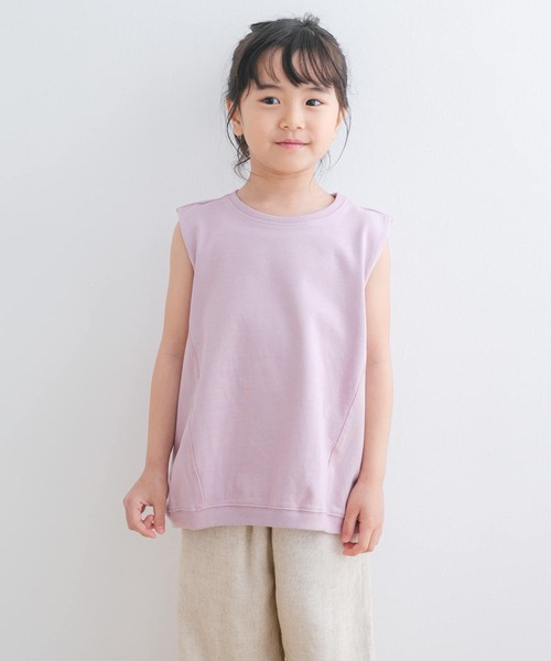 URBAN RESEARCH DOORS（アーバンリサーチドアーズ）の「『WEB/一部店舗限定サイズ』ヘビーウェイトコクーンスリーブ(KIDS)（Tシャツ/カットソー・キッズ・ピンク/ミント・105/120/135/150）」の19枚目の写真