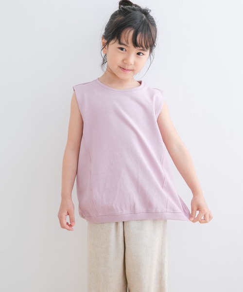 URBAN RESEARCH DOORS（アーバンリサーチドアーズ）の「『WEB/一部店舗限定サイズ』ヘビーウェイトコクーンスリーブ(KIDS)（Tシャツ/カットソー・キッズ・ピンク/ミント・105/120/135/150）」の20枚目の写真