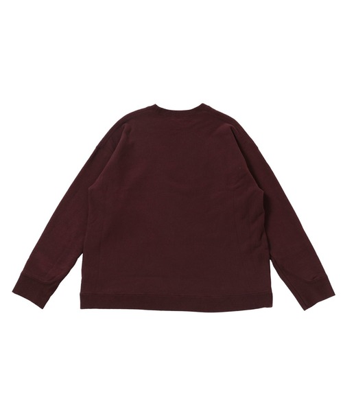 トレーナー スウェット ATON NATURAL DYED URAKE OVERSIZED KKAGCW6951 レディース メンズ ATON NATURAL DYED URAKE OVERSIZED KKAGCW6951（スウェット