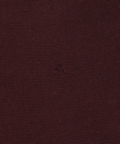ATON（エイトン）の「ATON NATURAL DYED URAKE OVERSIZED KKAGCW6951（スウェット・レディース・バーガンディー・SMALL）」の5枚目の写真