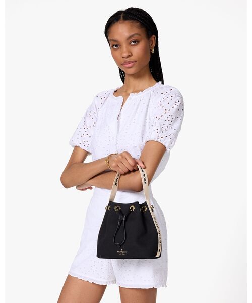 kate spade new york｜キップ キャンバス スモール バケツ