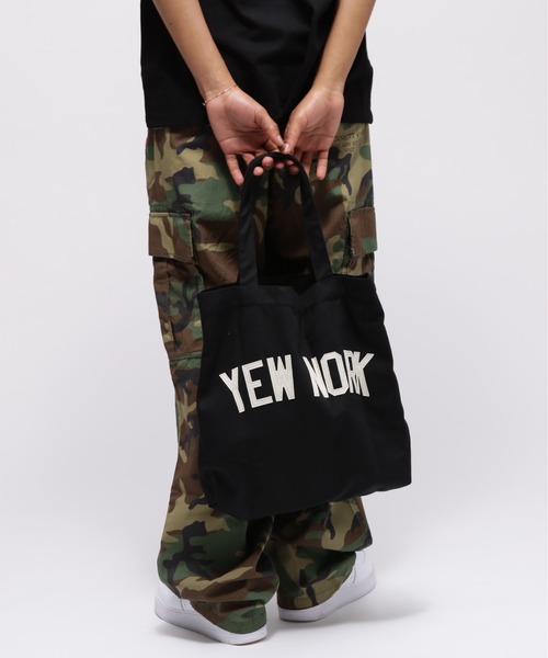 AVIREX(アヴィレックス)の「《AVIREX / EXPANSION》"YEWNORK" TOTE BAG / YEWNORK トートバッグ / アヴィレックス / エクスパンション(トートバッグ・メンズ・ブラック/ホワイト・FREE)」の7枚目の写真