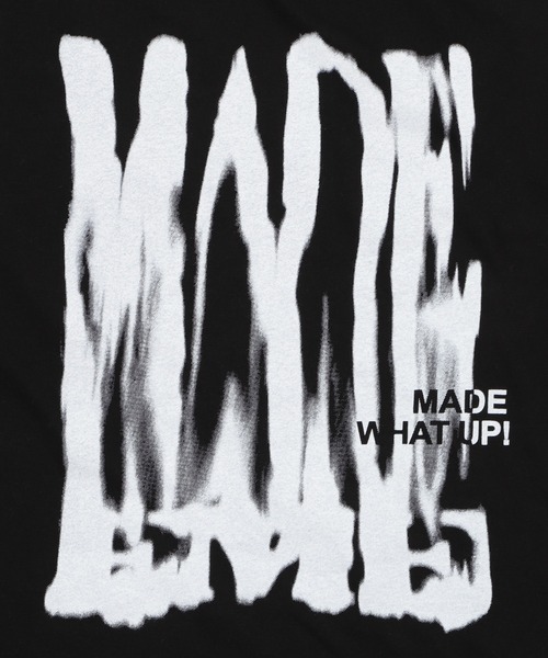 Figments（フィグメンツ）の「メルトMADEロゴＴ（Tシャツ/カットソー・レディース・ブラック/ホワイト・FREE）」の3枚目の写真