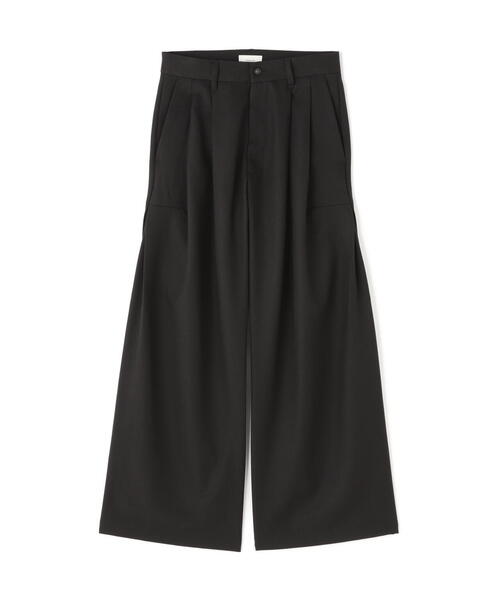 Toironier（トワロニエ）の「Toironier/トワロニエ/STA-P 2Tuck Side Tuck Pants（スラックス・メンズ・ブラック・1/2）」の17枚目の写真