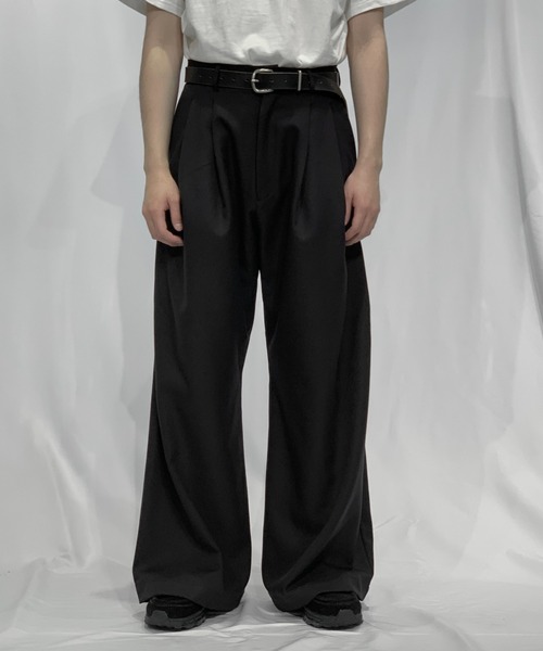 GARDEN TOKYO パンツ Toironier/トワロニエ/SIDE LINE BAGGY