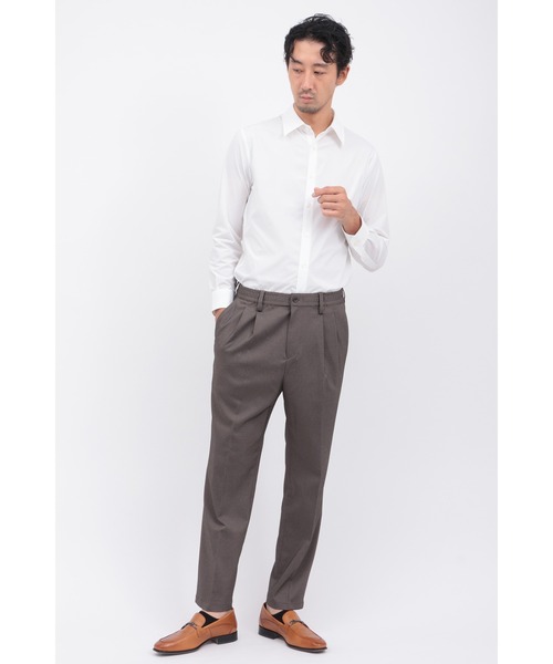 HIGH STREET（ハイストリート）の「TRABESTﾂｲﾙ2ﾀｯｸｲｰｼﾞｰPT（スラックス・メンズ・ブラック/グレー系その他2・M/S/LL/L）」の7枚目の写真