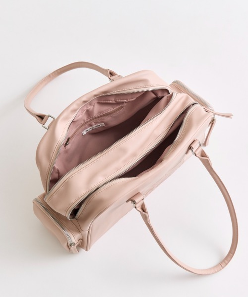 OLIVE des OLIVE エンボスリボンボストンバッグ セール】エンボスリボンボストンバッグ（ショルダーバッグ