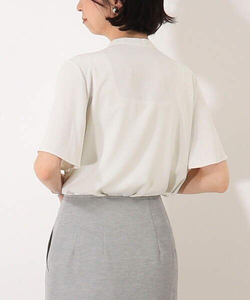 ブラウス シャツ エラスティックカルゼブラウス レディース NOLLEY'S｜エラスティックカルゼブラウス | Rakuten Fashion