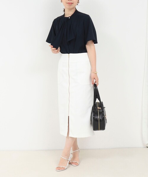 ブラウス シャツ エラスティックカルゼブラウス レディース NOLLEY'S｜エラスティックカルゼブラウス | Rakuten Fashion